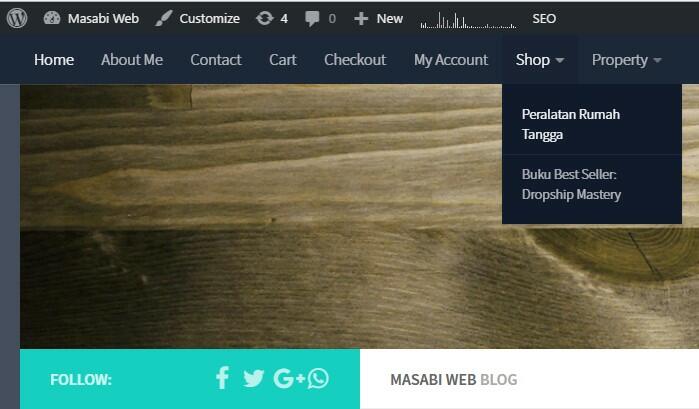 menu-drop-down-wordpress-kursus-komputer